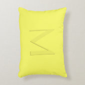 Mit Monogramm Dekokissen (Vorderseite(Vertikal))