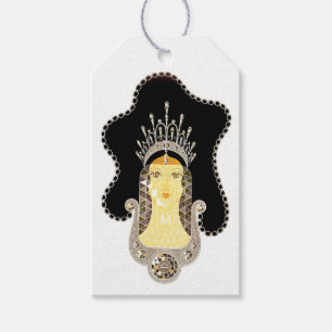 Mit Monogramm Diamond April Birthstone Geschenkanhänger