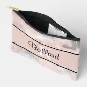 Mit Monogramm Druckknopf Nähtasche Zubehörtasche (Offen)