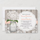 Mit Monogramm Einladung (Vorderseite)