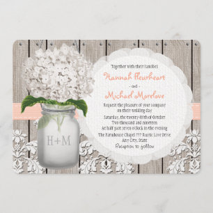 Mit Monogramm Einladung