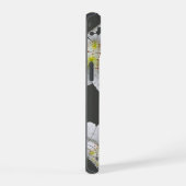 Mit Monogramm Elegante Niedliche Florenz iPhone 15 Hülle (Rechte Seite)