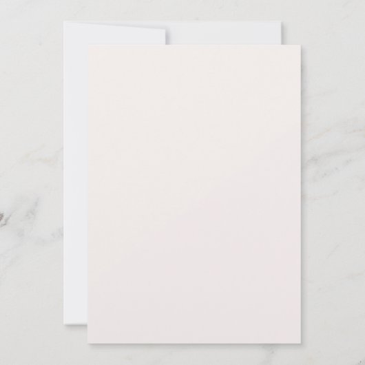 Mit Monogramm, elegante Script Green Beige Wedding Einladung (Rückseite)