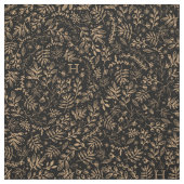 mit Monogramm | Ernte Blume Stoff (Muster)