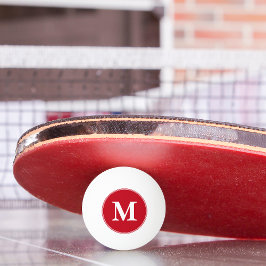 Mit Monogramm Erstspielertrainer Tischtennis Tischtennisball