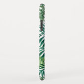 Mit Monogramm exotische Blätter Case-Mate iPhone Hülle (Hinten/Rechts)