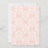 MIT MONOGRAMM EXTRAVAGANTE BALLETTERMITTLUNG EINLADUNG (Rückseite)