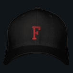 Mit Monogramm F einstellbare Cap Bestickte Baseballkappe<br><div class="desc">Unterstützen Sie Ihr Lieblings-Team mit dieser Kappe. Monogram ist anpassbar,  sodass Sie anstelle des "F" einen anderen Buchstaben ersetzen können. Wählen Sie aus einer Vielzahl von Kappe- und Stich-Farben.</div>