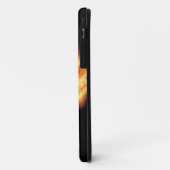 Mit Monogramm Fall Baseball Case-Mate iPhone Hülle (Hinten/Links)