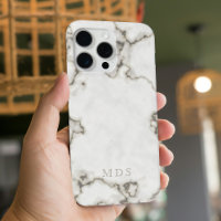 Mit Monogramm Fall-Mate-iPhone-Fall aus modernem M