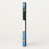 Mit Monogramm Fall per Telefon in der Blues Case-Mate iPhone Hülle (Hinten/Links)