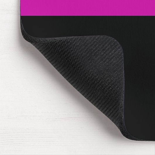 Mit Monogramm Farbblock Stilvoll Abstrakt geometri Mousepad (Ecke)