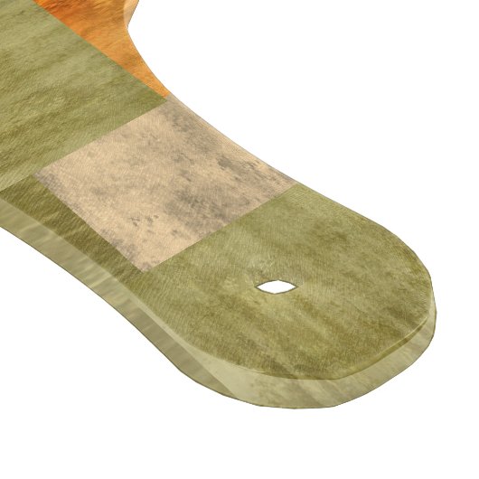 Mit Monogramm Farbklinkenplatine Schneidebrett (Ecke)