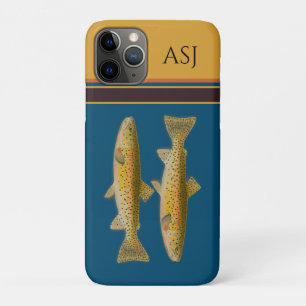 Mit Monogramm Fischforelle Case-Mate iPhone Hülle