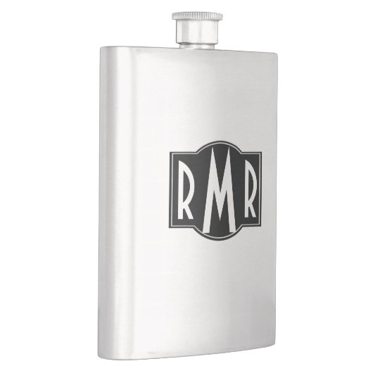 Mit Monogramm Flachmann (Rechts)