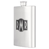 Mit Monogramm Flachmann (Links)