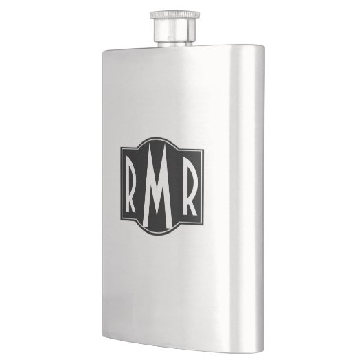 Mit Monogramm Flachmann (Links)