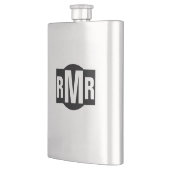 Mit Monogramm Flachmann (Links)
