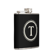 Mit Monogramm Flasche Flachmann (Rechts)