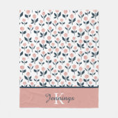 Mit Monogramm Fleece Blanket (Vorderseite)