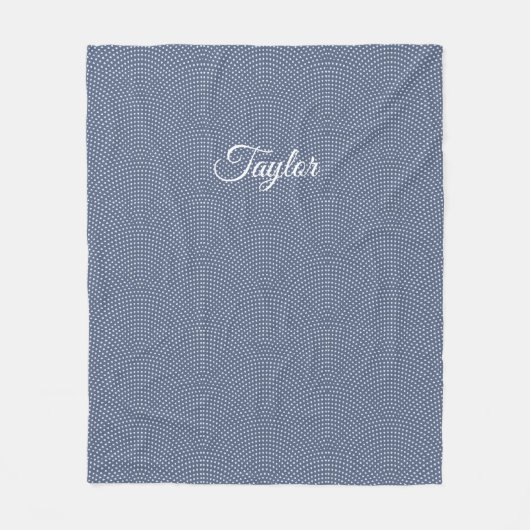 Mit Monogramm Fleece Blanket (Vorderseite)