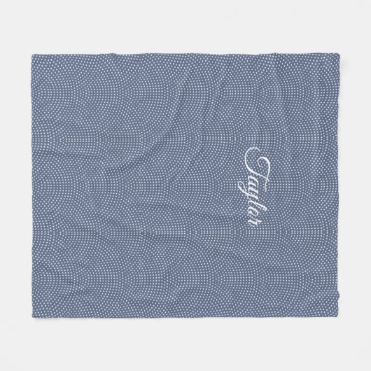 Mit Monogramm Fleece Blanket (Vorderseite (Horizontal))