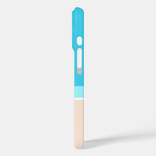 Mit Monogramm Flip Flops am Sandstrand Case-Mate iPhone Hülle (Rückseite / Links)