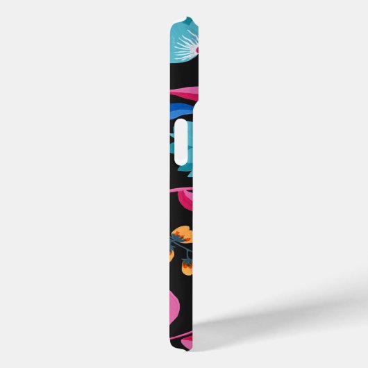 Mit Monogramm Folkloremuster Case-Mate iPhone Hülle (Rückseite / Rechts)