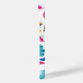 Mit Monogramm Folkloremuster Case-Mate iPhone Hülle (Rückseite / Links)