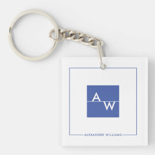Mit Monogramm Formular Schlüsselanhänger