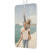 Mit Monogramm Foto Autolufterfrischer (Links)