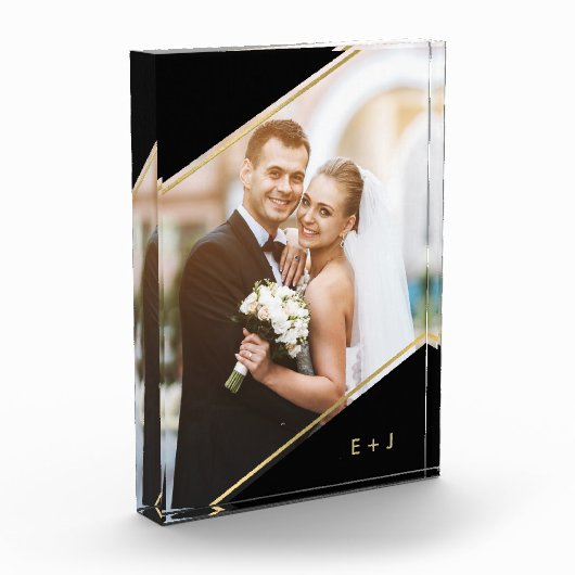 Mit Monogramm Foto für Minimalistischen Winkel (Links)