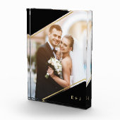 Mit Monogramm Foto für Minimalistischen Winkel (Rechts)