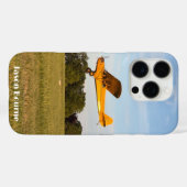 Mit Monogramm Foto, Luftfahrt, Cool Case-Mate iPhone Hülle (Rückseite (Horizontal))