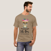 Mit Monogramm Funny Island Beach Tiki Bar T-Shirt (Vorne ganz)