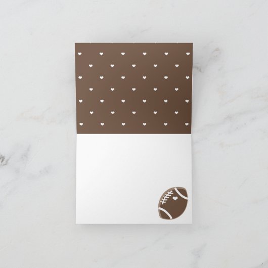 MIT MONOGRAMM FUSSBALLWEDING DANKE (Innenseite)