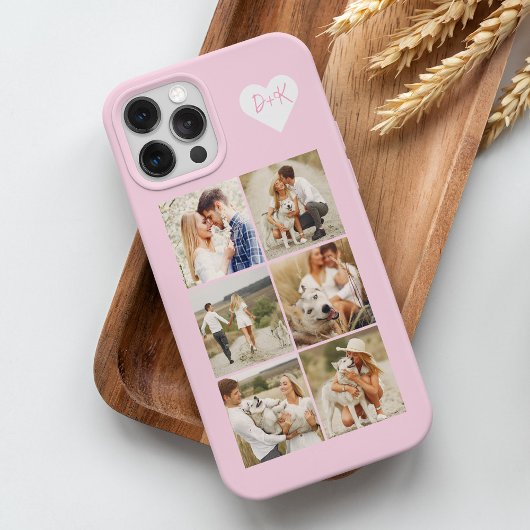 Mit Monogramm Galerie von 8 Personalisierten Fotos Case-Mate iPhone Hülle