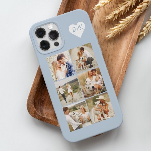 Mit Monogramm Galerie von 8 Personalisierten Fotos Case-Mate iPhone Hülle