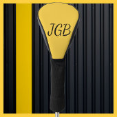 Mit Monogramm Gelb oder Farbe Golf Headcover