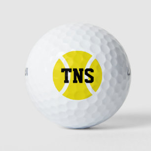 Mit Monogramm-gelbe Tennisball-Wilson-Golfbälle Golfball