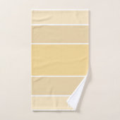 Mit Monogramm-Gelbgoldene Badhandtuch Set (Handtuch)