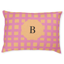 Mit Monogramm, gemustert, modern
