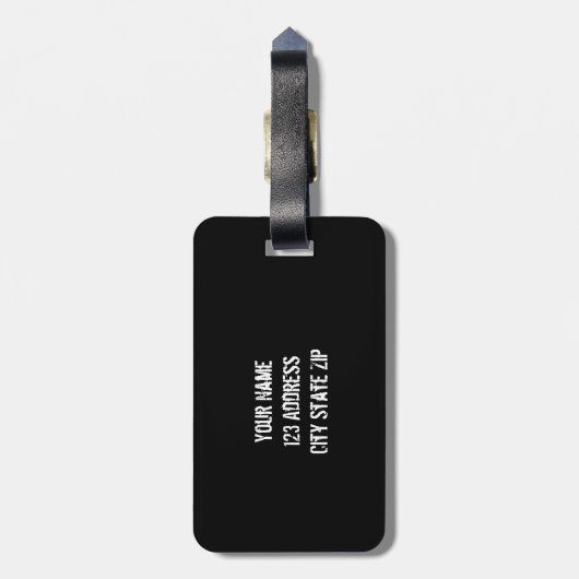 mit Monogramm Gepäckmarke | Pixel-Tarnung Gepäckanhänger (Rückseite vertikal)