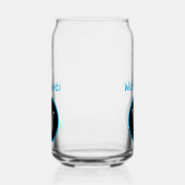 Mit Monogramm Geschäft oder personalisiertes Glas (Rechts)