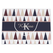 Mit Monogramm Geschenktasche Große Geschenktüte (Vorderseite)