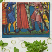 Mit Monogramm Geschirrtuch (Gefaltet)