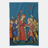 Mit Monogramm Geschirrtuch (Vertikal)