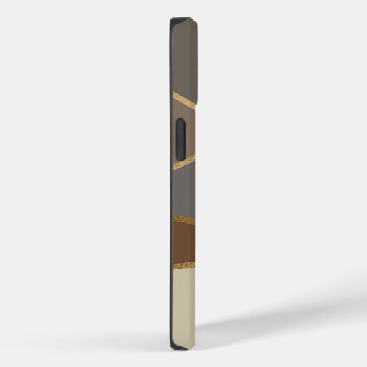 Mit Monogramm gestrichene Hügel Case-Mate iPhone Hülle (Rückseite / Rechts)