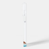 Mit Monogramm Girly Mermaid Case-Mate iPhone Hülle (Rückseite / Links)