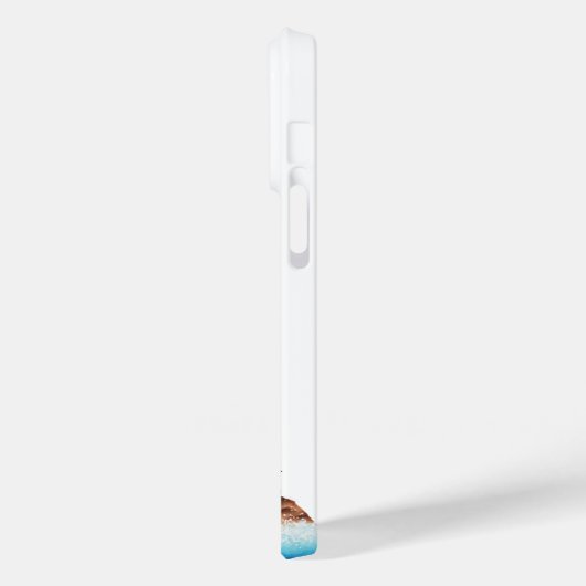 Mit Monogramm Girly Mermaid Case-Mate iPhone Hülle (Rückseite / Links)